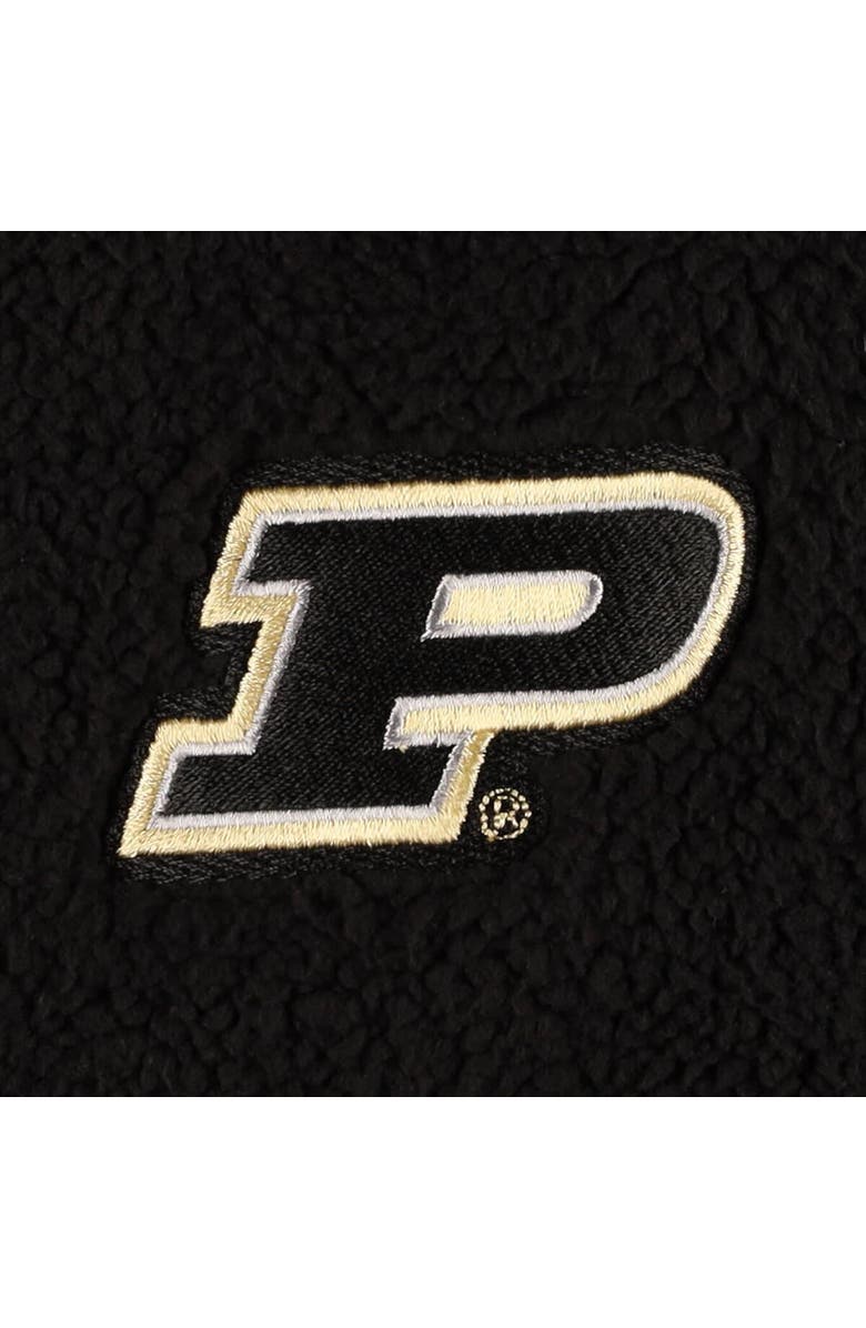 BOXERCRAFT Women's Black Purdue Boilermakers Everest Half-Zip Sweatshirt, Alternate, color, Black