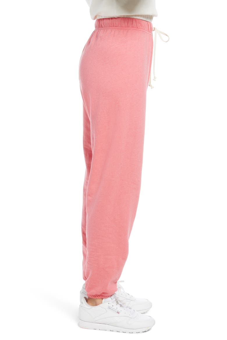 Boyfriend Sweatpants, Alternate, color, PINK DUNE