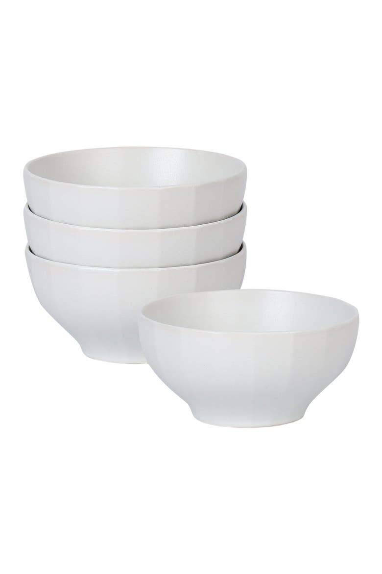 Rio Stoneware 4-Piece Bowl Set, Main, color, Beige