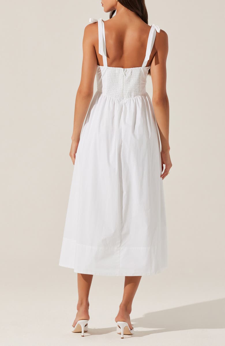 ASTR the Label Helia Sleeveless A-Line Dress, Alternate, color, White