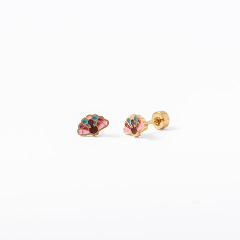 Turkey Hypoallergenic Flatback Stud Earrings