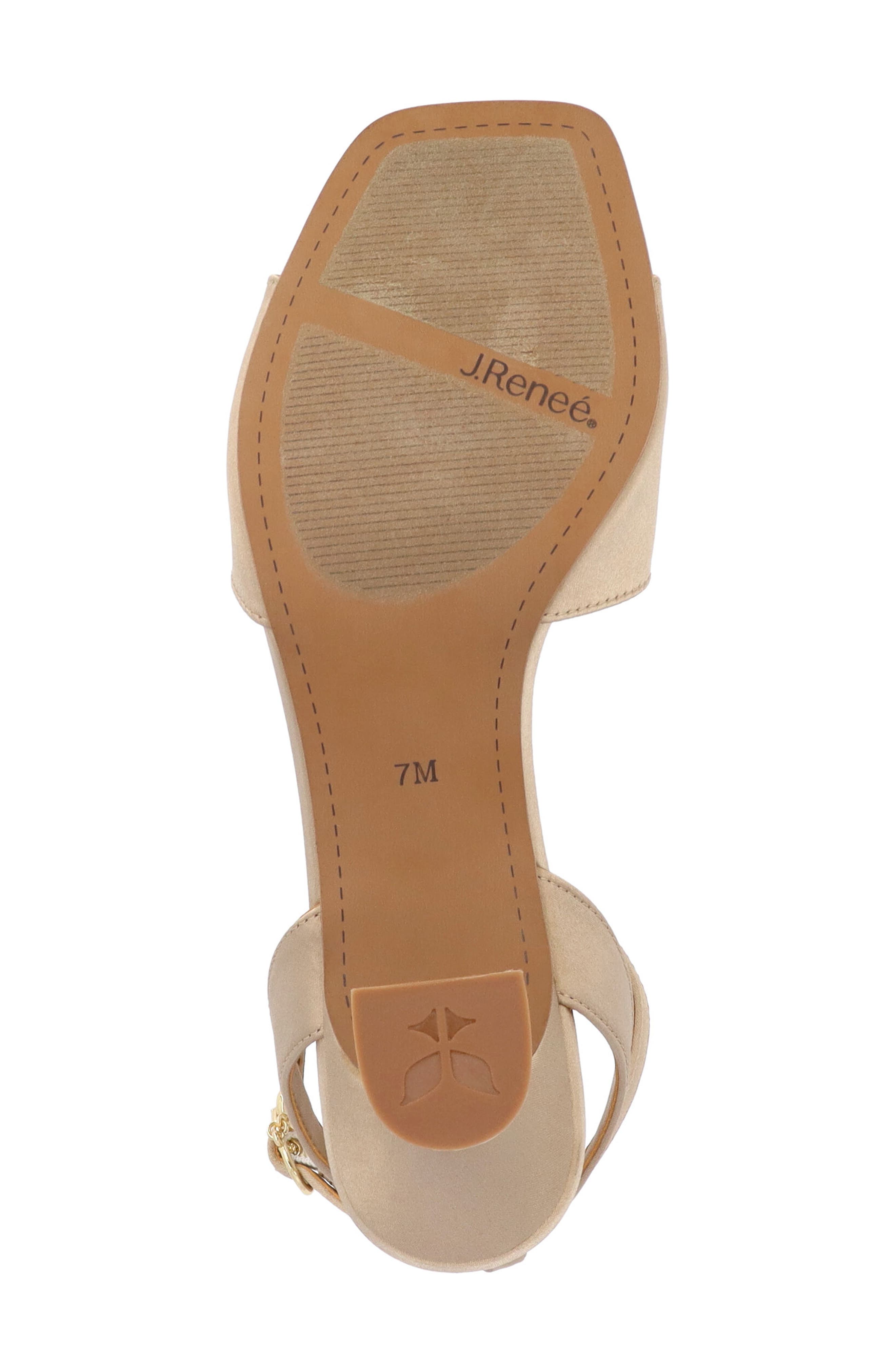 Nickee Ankle Strap Sandal, Alternate, color, BEIGE
