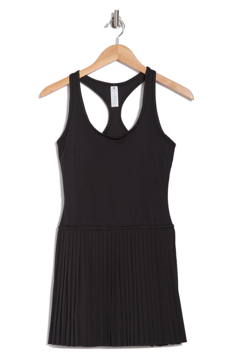 YOGALICIOUS Lux Hybrid Net Motion Racerback Dress, Alternate, color,