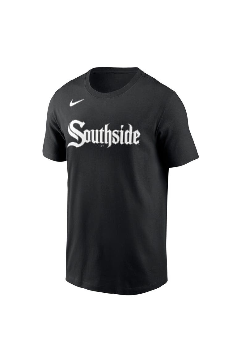Men's Nike Tim Anderson Black Chicago White Sox City Connect Name & Number T-Shirt, Alternate, color, Black