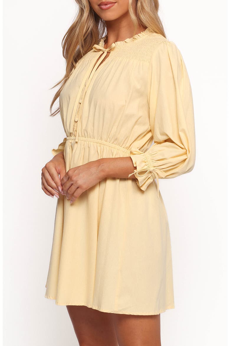 Russell Long Sleeve MiniDress, Alternate, color, YELLOW