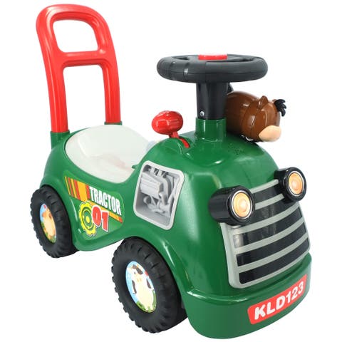 My First Ride-On Farm Tracker Vehicle