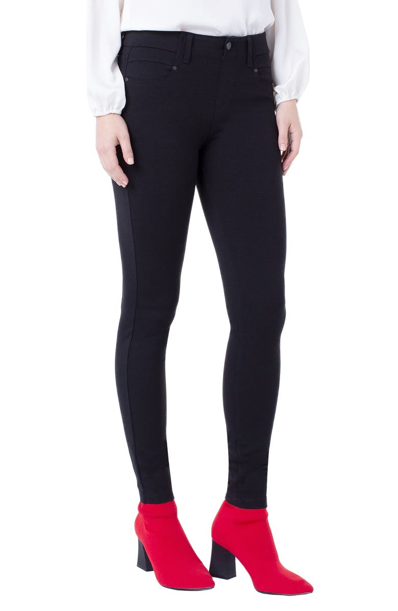 Liverpool Gia Glider Knit Pull-On Pants, Main, color, 