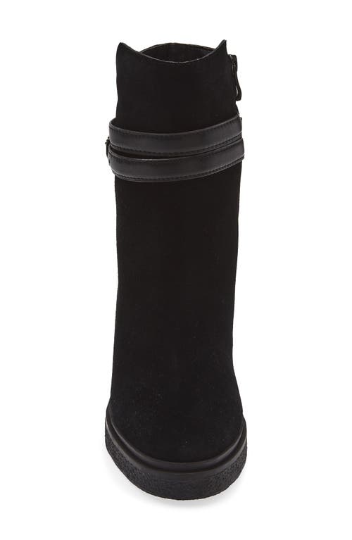 Dkny Tenley Platform Bootie In Black