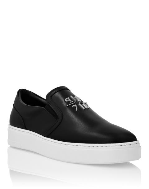 Nappa Leather Slip On Triangle Unisex