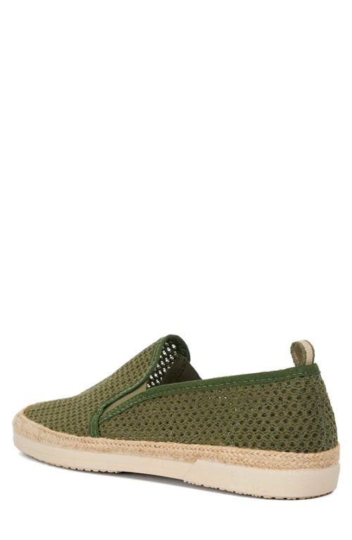 Dune London Fisherr Slip-on Sneaker In Khaki