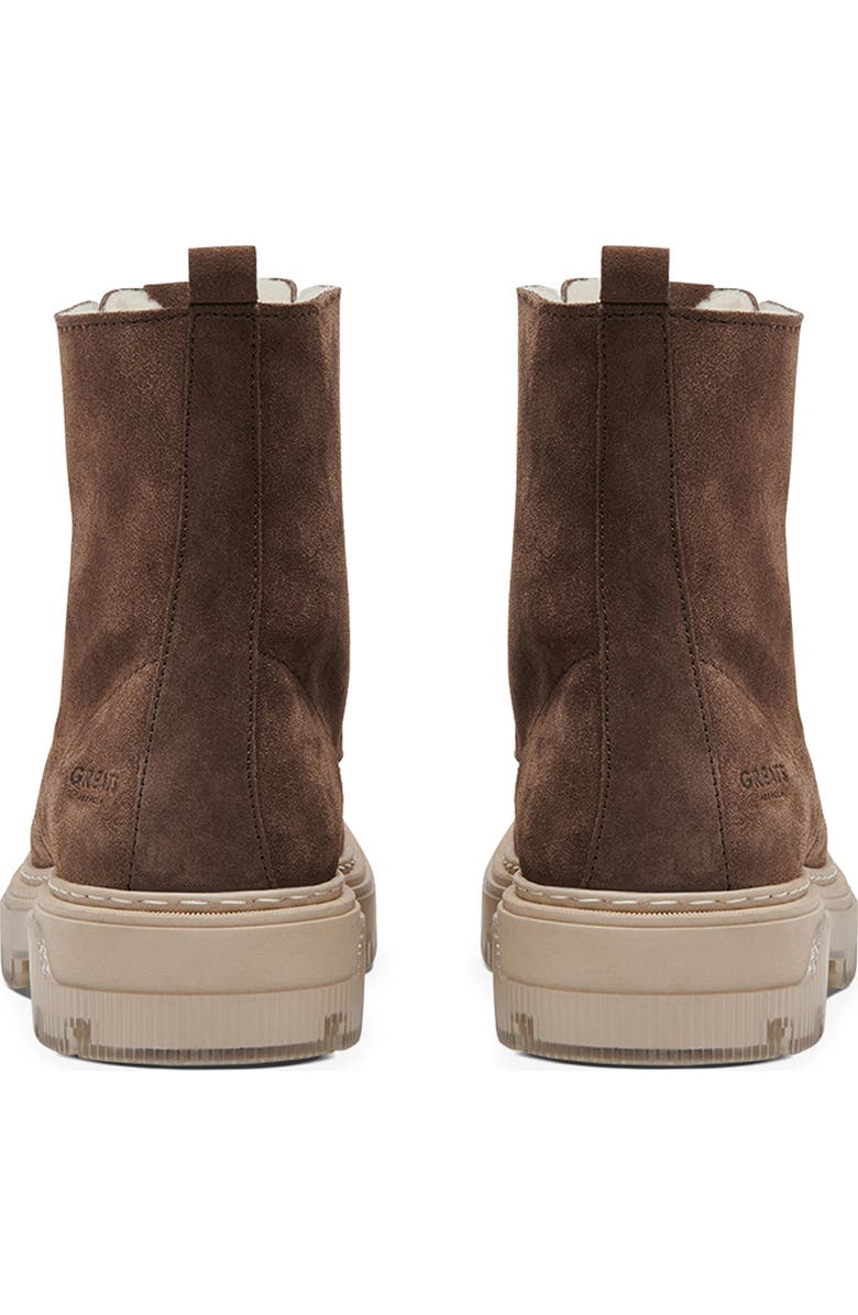 GREATS Bowery Lug Sole Boot, Alternate, color, Brown