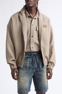 AMIRI Logo Patch Stretch Cady Track Jacket