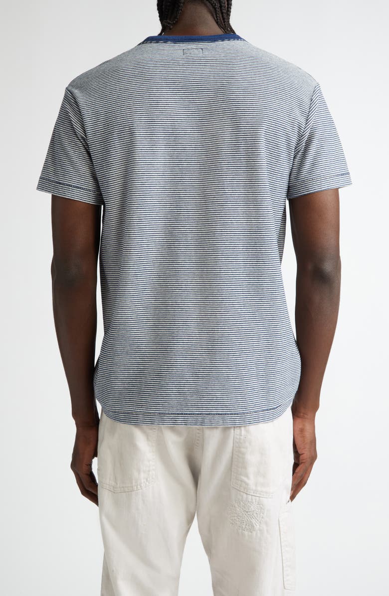 Double RL Stripe Logo Graphic T-Shirt, Alternate, color, 