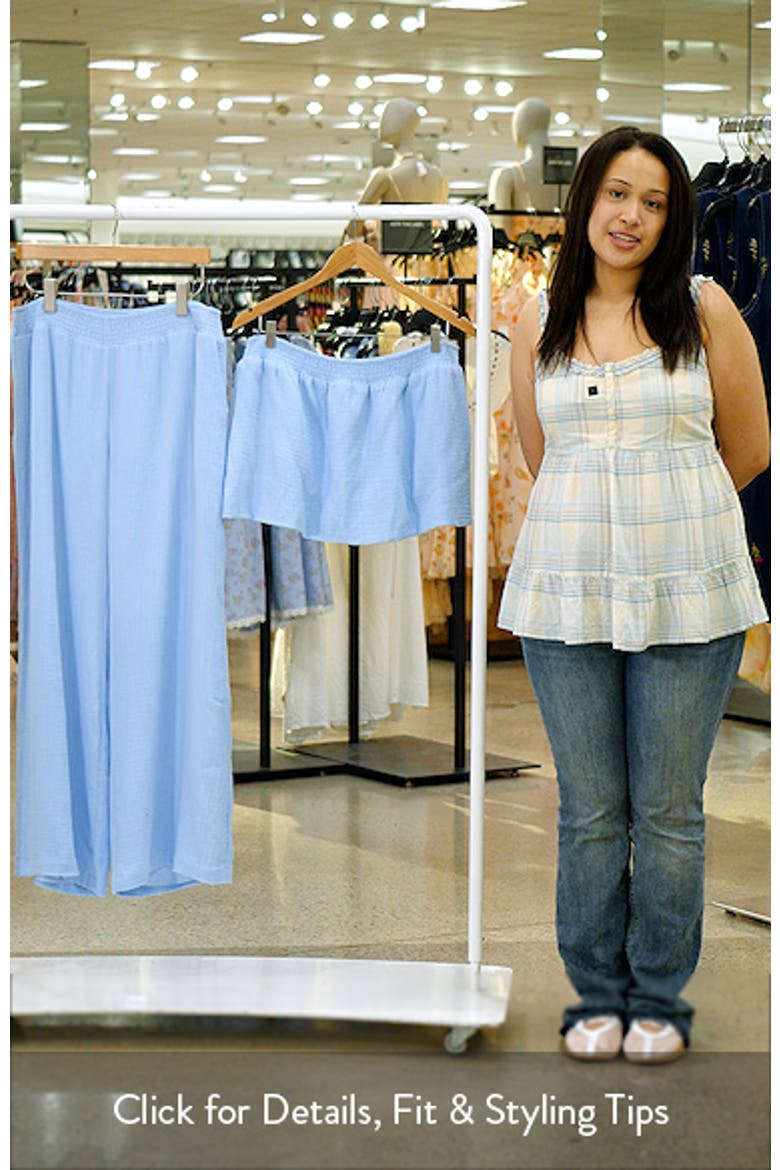 Olivia Cotton Strapless Top & Wide Leg Pants Set video