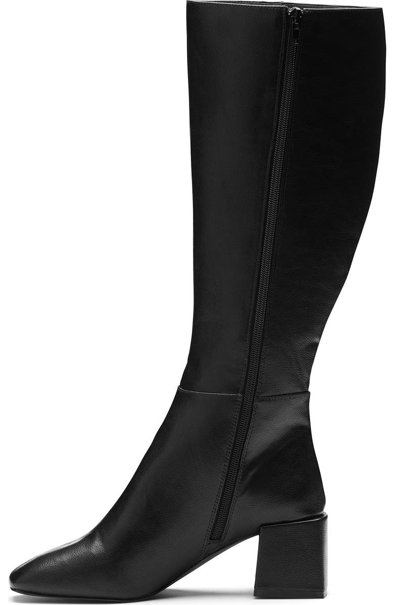 Therapy Australia Wolf Block Heel Tall Boots, Alternate, color, Black Pu