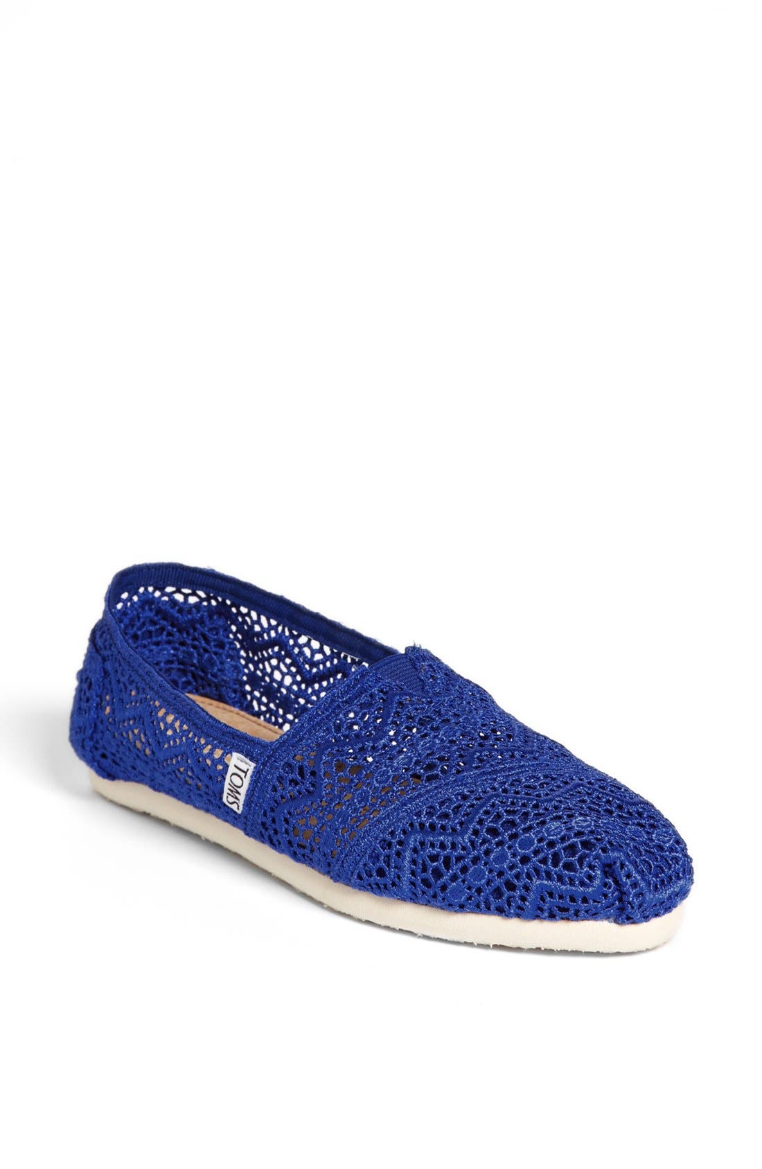 TOMS 'Classic' Crochet Slip-On, Main, color, 