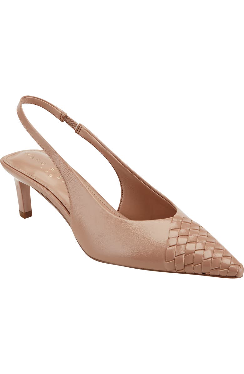 Marc Fisher LTD Rilly Slingback Pump, Main, color, Natural