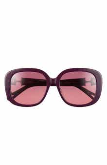 56mm Square Sunglasses