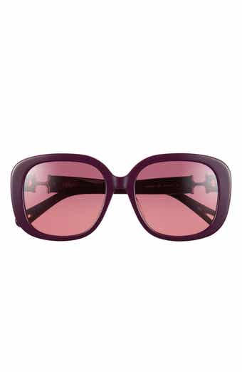56mm Square Sunglasses