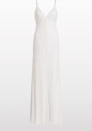 Jenny Packham Nora Sequin-Embellished Gown