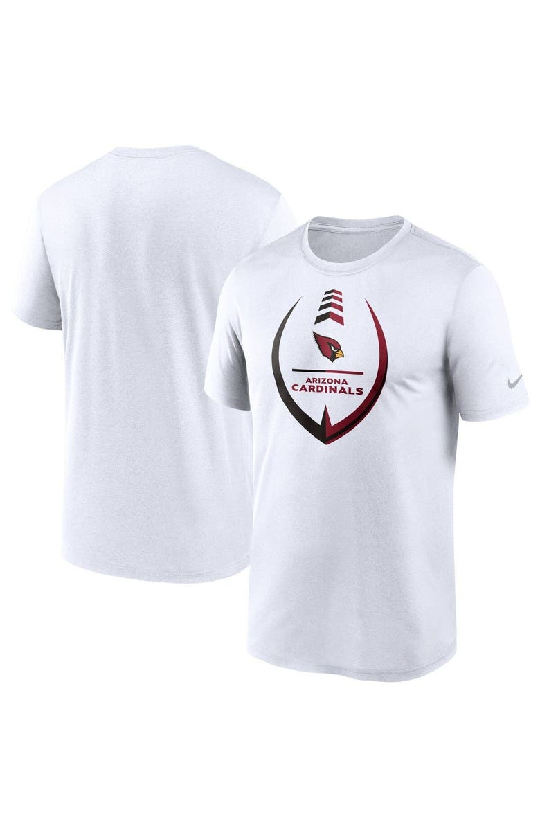 Nike Men's Nike White Arizona Cardinals Icon Legend Performance T-Shirt, Main, color, 