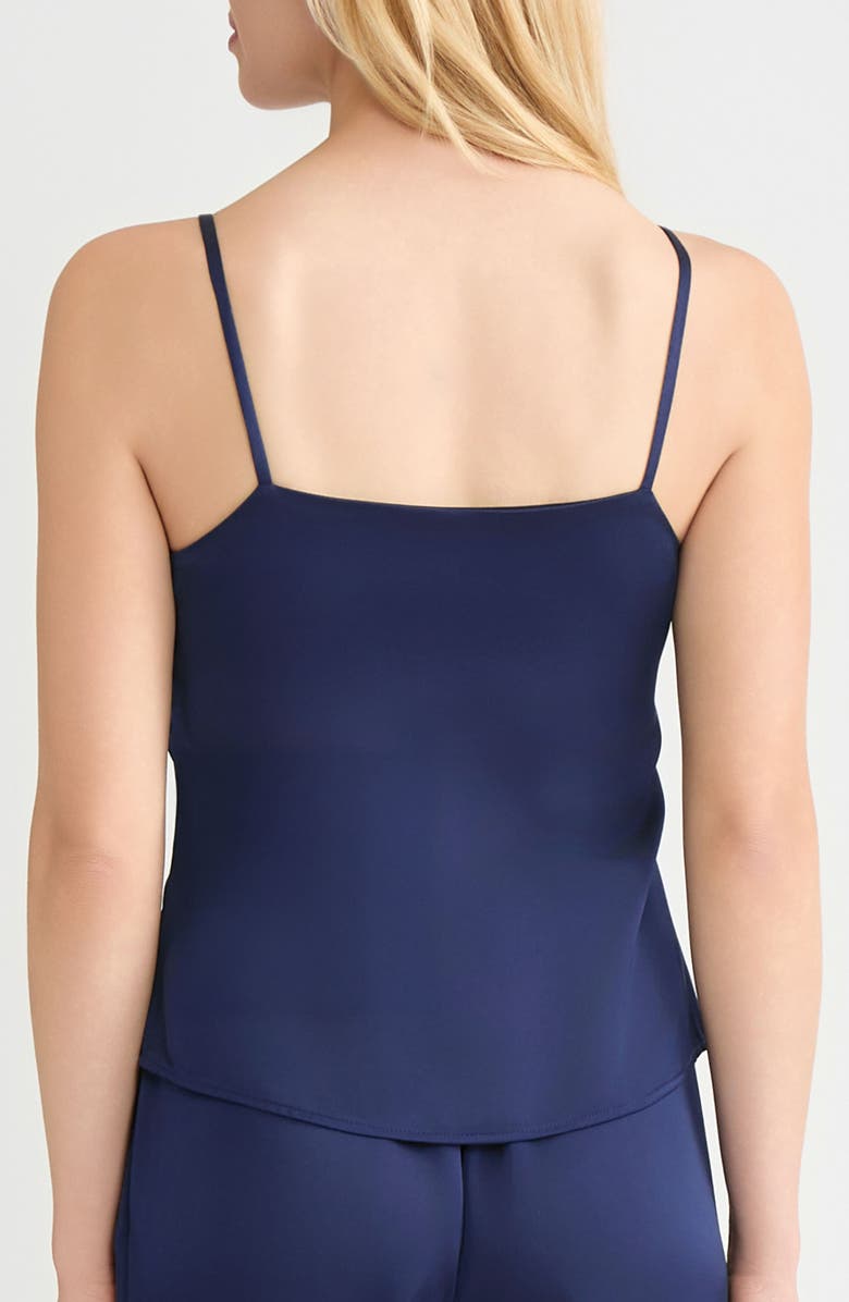 Misook x Lani Lynn Crêpe de Chine Camisole, Alternate, color, Moonlit Navy