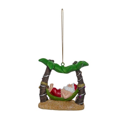 Chilling Santa Tree Ornament