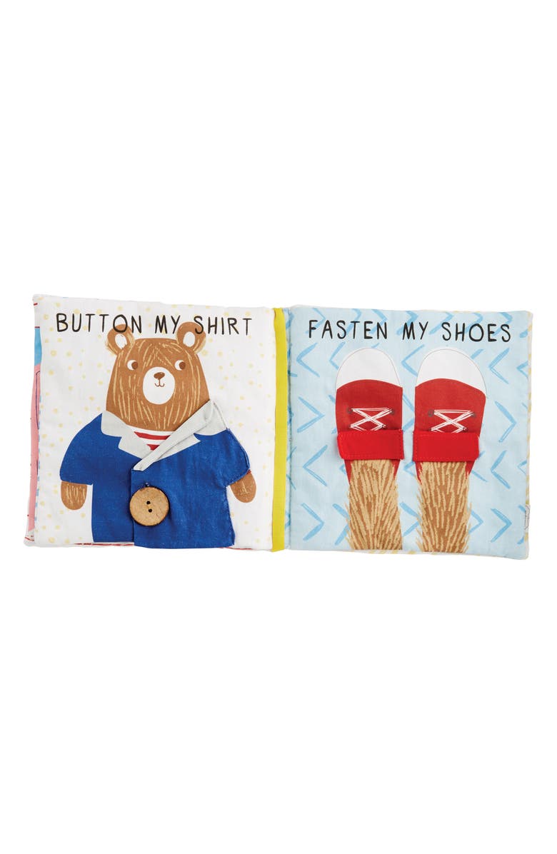Mud Pie Let's Get Dressed Learning Book, Alternate, color, 
