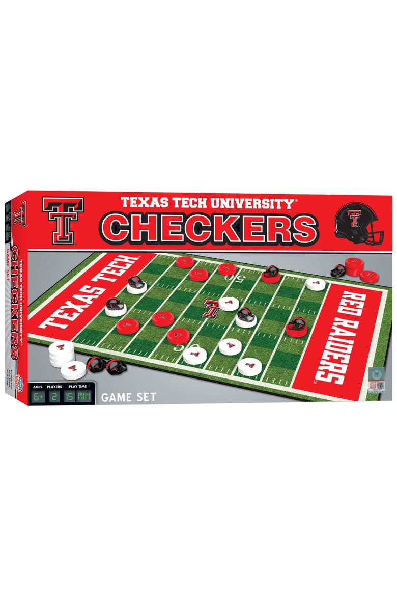 Texas Tech Red Raiders Checkers Game, Main, color, Multicolor