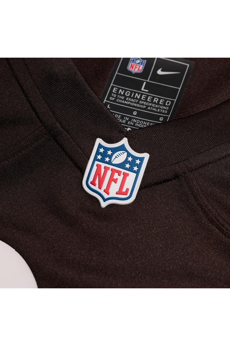 Men's Nike Myles Garrett  Brown Cleveland Browns Team Game Jersey, Alternate, color, Brown