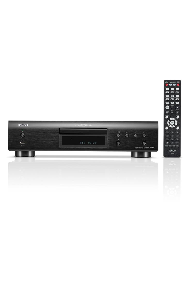 Denon DCD-900NE CD Player with Advanced AL32 Processing Plus and USB, Main, color, Black