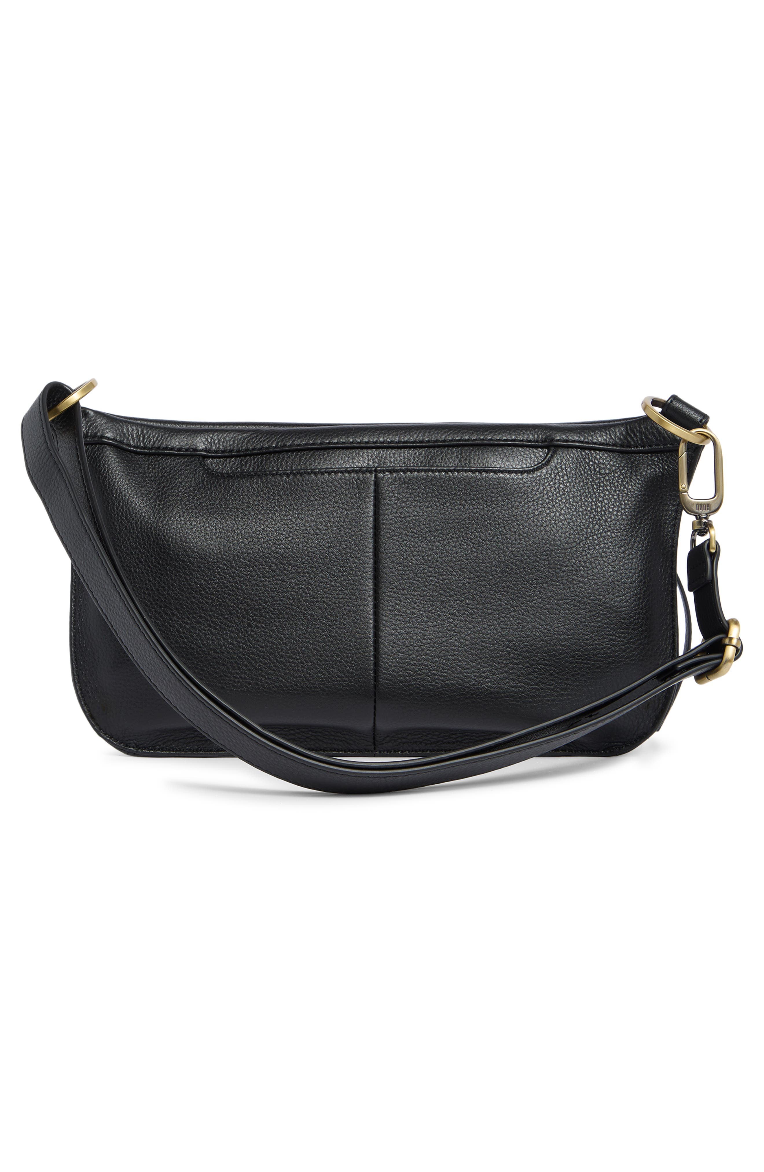 HOBO Flywheel Sling Crossbody Bag, Alternate, color, Black