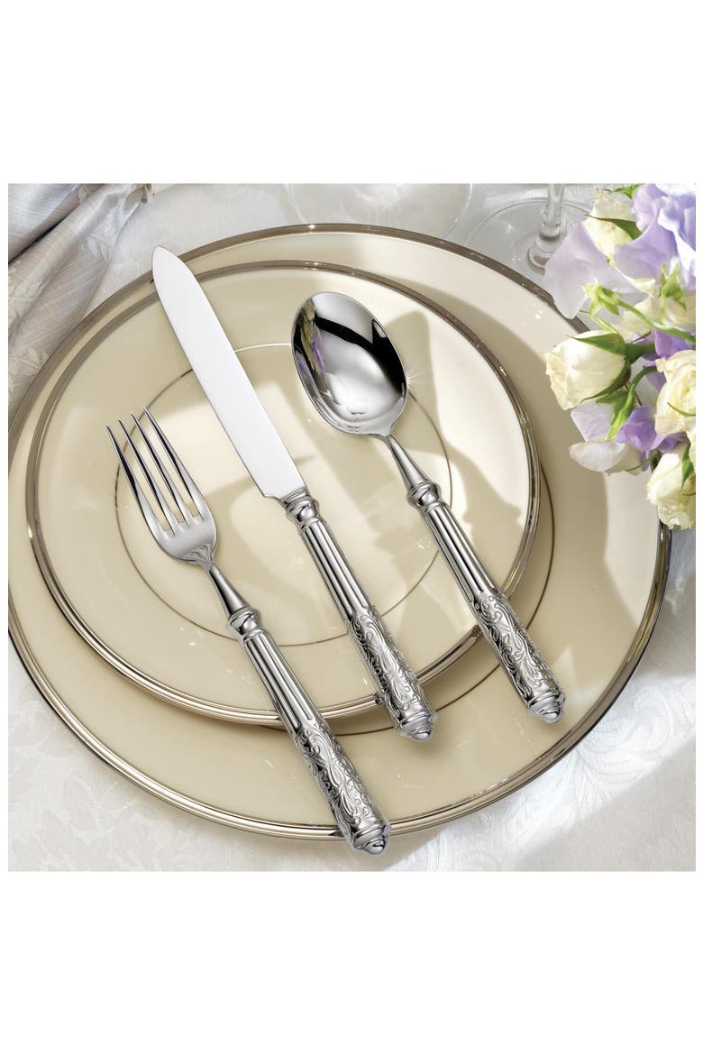 Amalfi 20-Piece Flatware Set, Alternate, color, SILVER