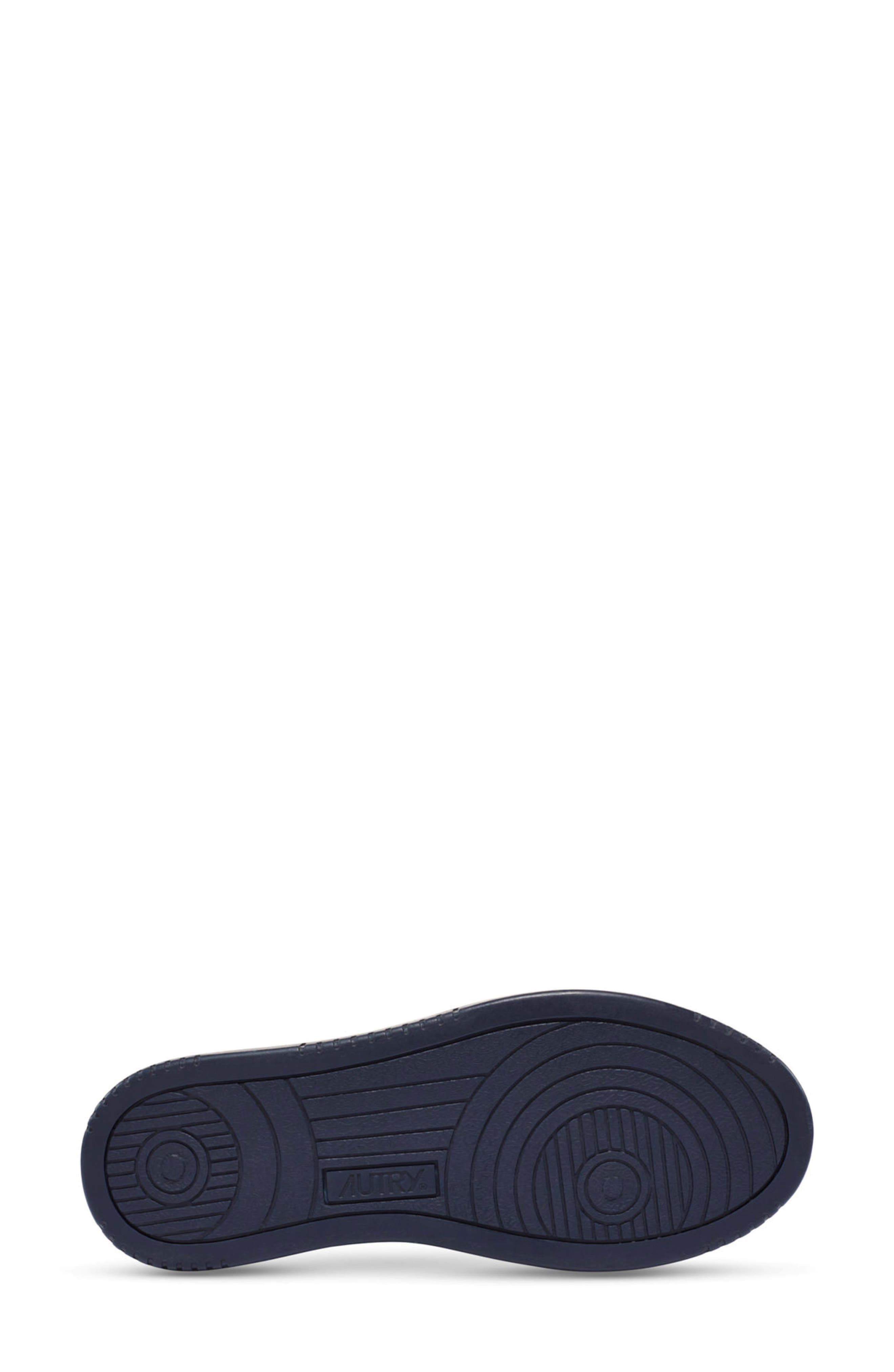 Medalist Mid High Top Sneaker, Alternate, color, BLUE/ WHITE LEATHER