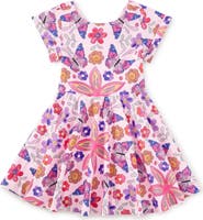 Tea Collection Button Back Skirted Dress