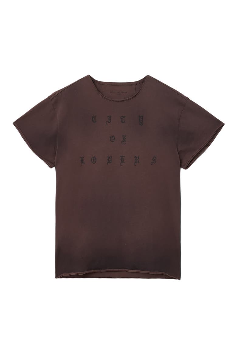 City of Lovers Graphic T-Shirt, Alternate, color, MERLOT