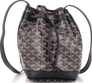 Pre-Owned Goyard Petit Flot Bucket Bag Coated Canvas PM