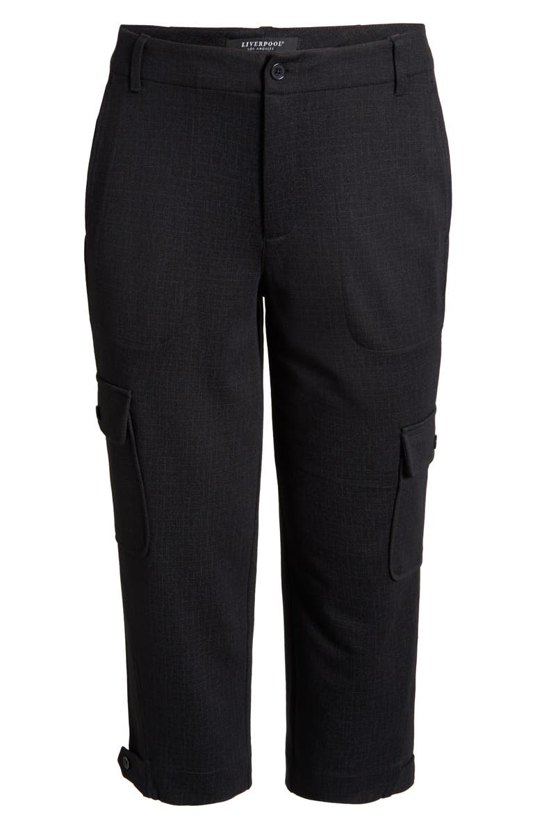 Liverpool Los Angeles Utility Crop Cargo Pants, Alternate, color,