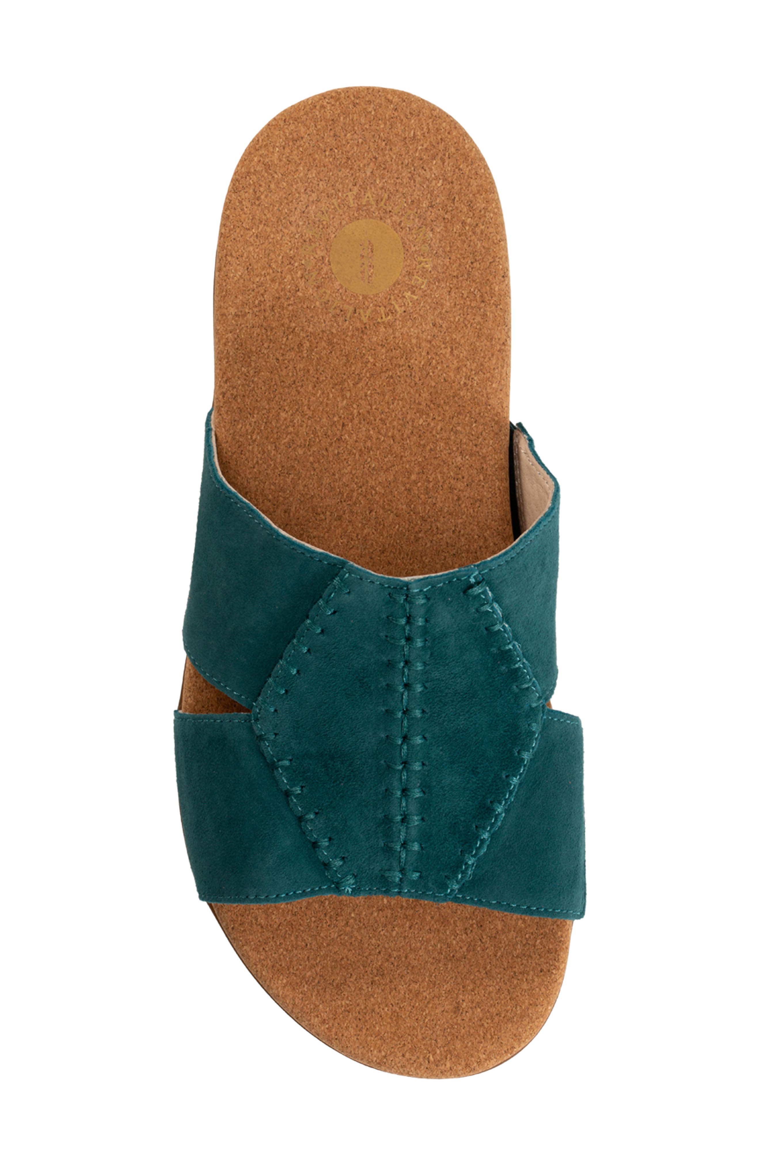 Dolce Slide Sandal, Alternate, color, SPRUCE GREEN