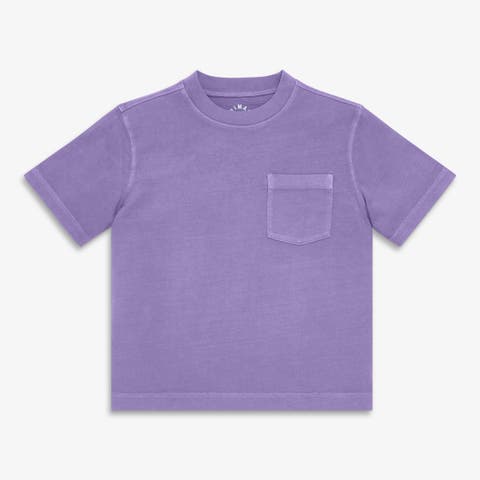 Kids Garment-Dyed Easy Pocket Tee (Toddler, Little Kid, Big Kid)