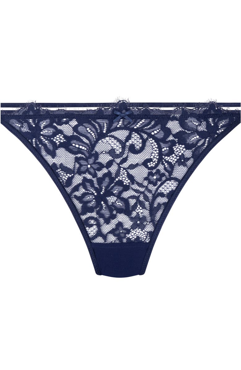 Hunkemöller Isabella Thong, Alternate, color, Blue