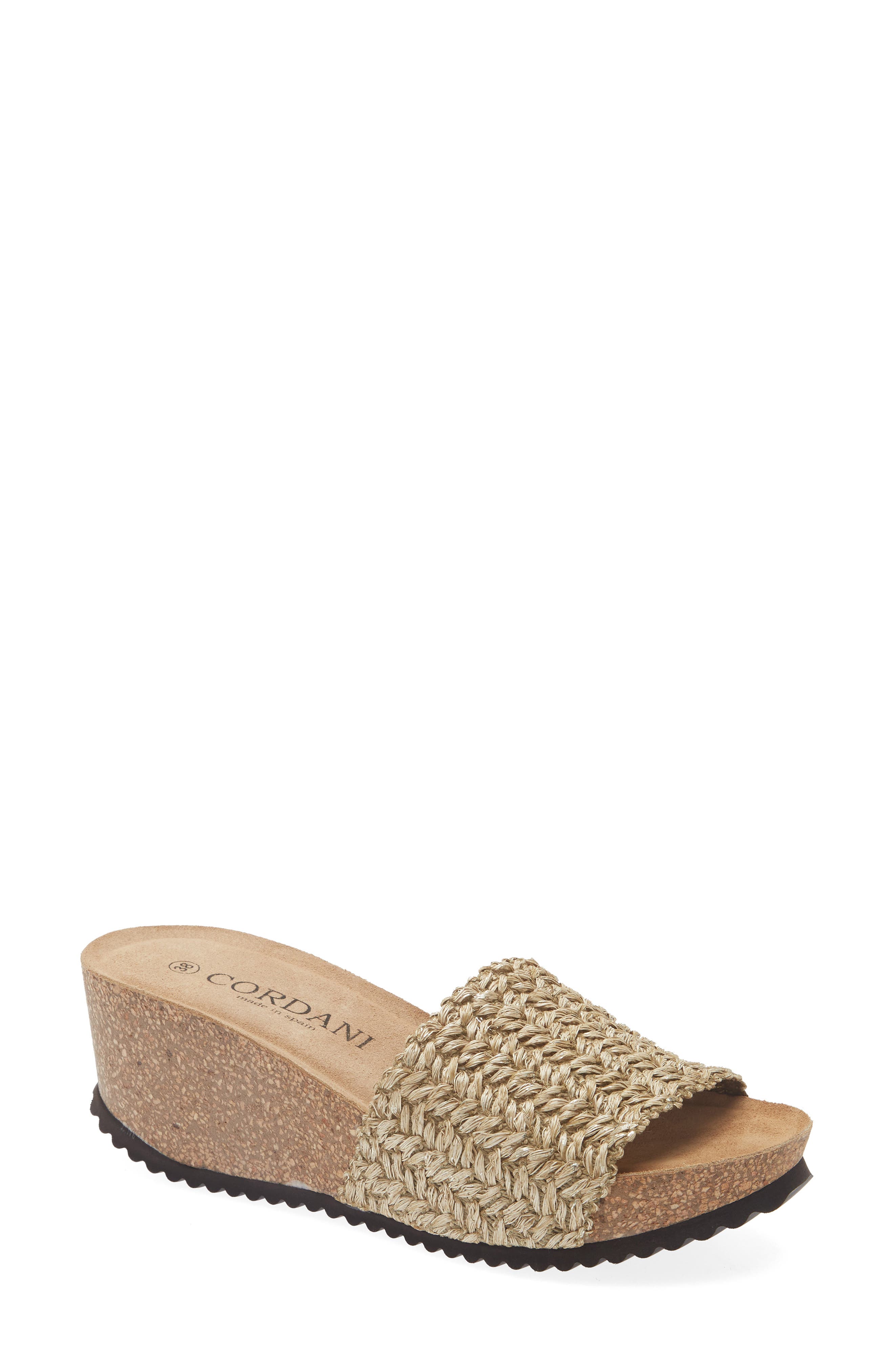 Cordani Mattina Wedge Platform Sandal, Main, color, Natural