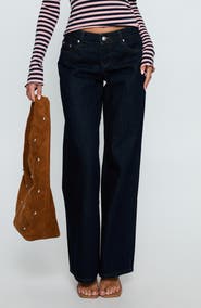 Princess Polly Ellanor Low Rise Straight Leg Jeans