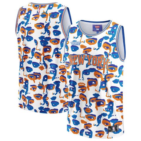 Unisex NBA & KidSuper Studios by Fanatics White New York Knicks Hometown Jersey