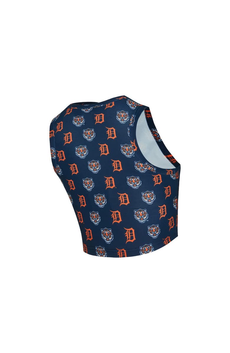 CONCEPTS SPORT Women's Concepts Sport  Navy Detroit Tigers Knit Tank Top & Skort Set, Alternate, color, 