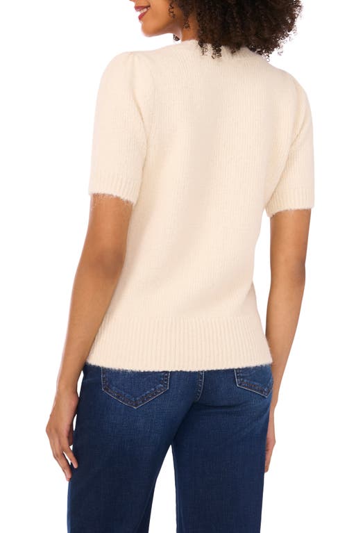 Cece Knit Crewneck Sweater In Gray