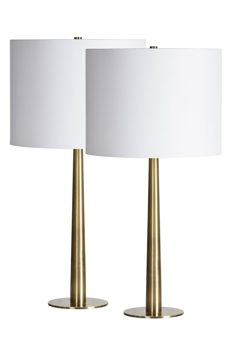 Renwil Sarai Set of 2 Table Lamps, Main, color, Antique Brushed Brass