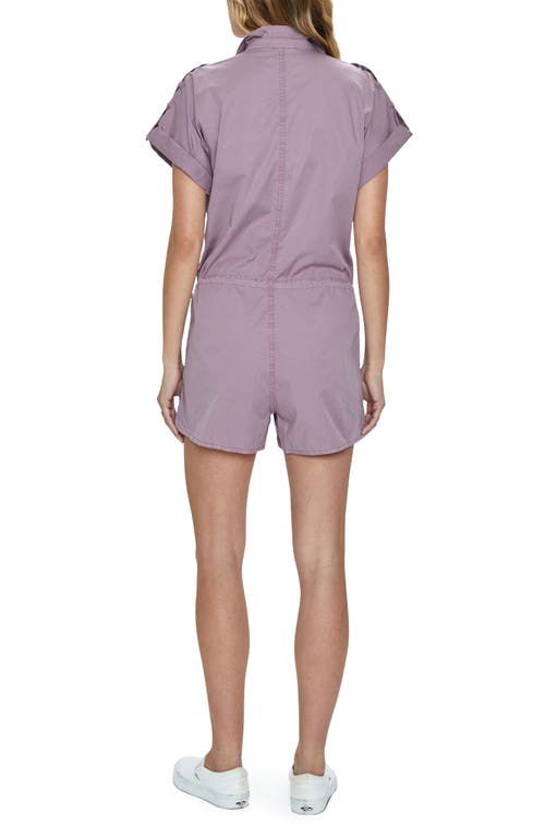 Pistola Meg Zip Romper In Purple