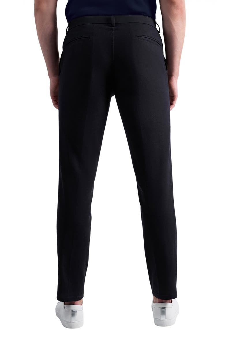 Kenneth Cole Cotton & Linen Blend Flat Front Chinos, Alternate, color, 