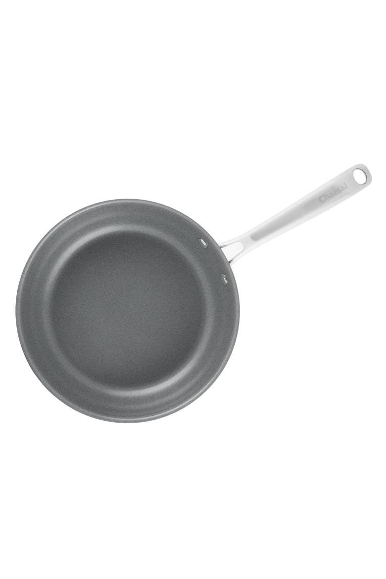 3.Clad 10-Inch Fry Pan w/ Fusion Ti Nonstick Ceramic Coating, Alternate, color, Silver